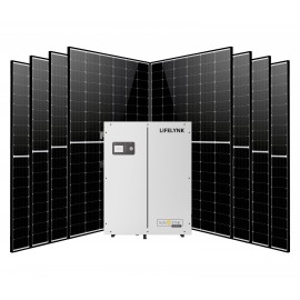 Солнечная электростанция 3,6кВт (SUNSYNK lifelynk X  3,6кВт/  3,84кВт/ 8x DMEGC 450Вт)